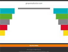 Tablet Screenshot of grupomultivoice.com